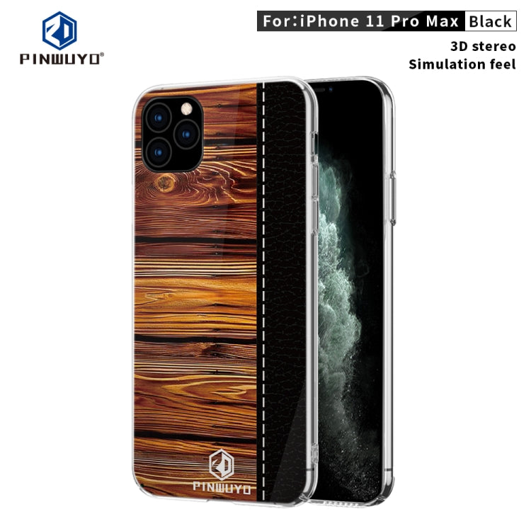For iPhone 11 Pro Max For  iPhone 11 Pro Max PINWUYO Pindun Series Slim 3D Call Flashing PC All-inclusive Waterproof Shockproof Protection Case(Black) - iPhone 11 Pro Max Cases by PINWUYO | Online Shopping UK | buy2fix
