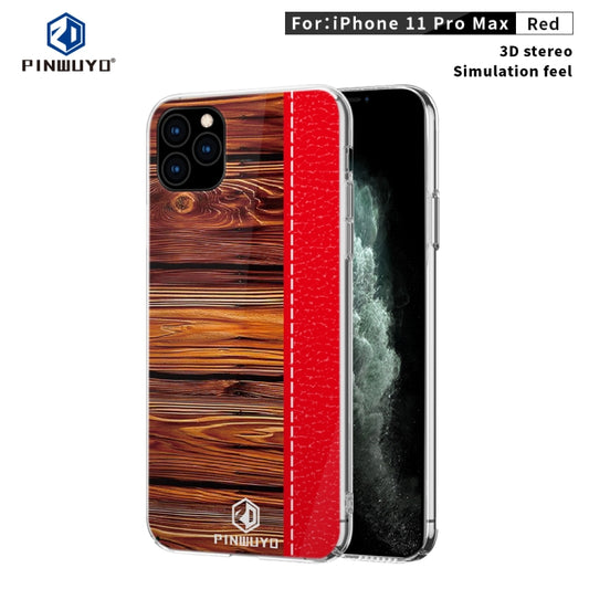 For iPhone 11 Pro Max For  iPhone 11 Pro Max PINWUYO Pindun Series Slim 3D Call Flashing PC All-inclusive Waterproof Shockproof Protection Case(Red) - iPhone 11 Pro Max Cases by PINWUYO | Online Shopping UK | buy2fix
