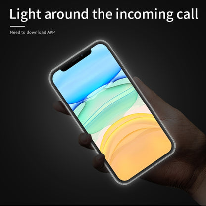 For iPhone 11 PINWUYO Pindun Series Slim 3D Call Flashing PC All-inclusive Waterproof Shockproof Protection Case(Blue) - iPhone 11 Cases by PINWUYO | Online Shopping UK | buy2fix