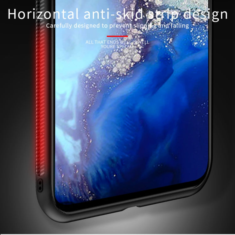 PINWUYO Rong Series  Shockproof PC + TPU+ Chemical Fiber Cloth Protective Cover(Blue) - Galaxy Phone Cases by PINWUYO | Online Shopping UK | buy2fix