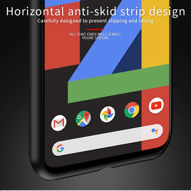 For Google Pixel4 PINWUYO Rong Series  Shockproof PC + TPU+ Chemical Fiber Cloth Protective Cover(Brown) - Google Cases by PINWUYO | Online Shopping UK | buy2fix