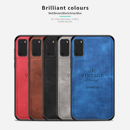 For Galaxy S20 PINWUYO Zun Series PC + TPU + Skin Waterproof Anti-fall All-inclusive Protective Case(Gray) - Galaxy Phone Cases by PINWUYO | Online Shopping UK | buy2fix