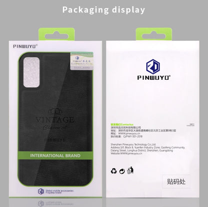 For Galaxy S20 PINWUYO Zun Series PC + TPU + Skin Waterproof Anti-fall All-inclusive Protective Case(Gray) - Galaxy Phone Cases by PINWUYO | Online Shopping UK | buy2fix