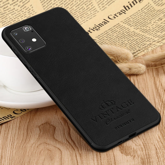 For Galaxy A91 / S10 Lite PINWUYO Pin Rui Series Classical Leather Texture PC + TPU Waterproof  Anti-fall All-inclusive Protective Case Shell(Black) - Galaxy Phone Cases by PINWUYO | Online Shopping UK | buy2fix