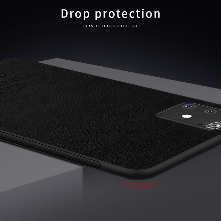 For Galaxy A91 / S10 Lite PINWUYO Pin Rui Series Classical Leather Texture PC + TPU Waterproof  Anti-fall All-inclusive Protective Case Shell(Red) - Galaxy Phone Cases by PINWUYO | Online Shopping UK | buy2fix