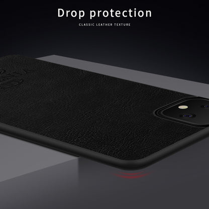 For Google Pixel 4 PINWUYO Pin Rui Series Classical Leather Texture PC + TPU Waterproof  Anti-fall All-inclusive Protective Case Shell(Black) - Google Cases by PINWUYO | Online Shopping UK | buy2fix