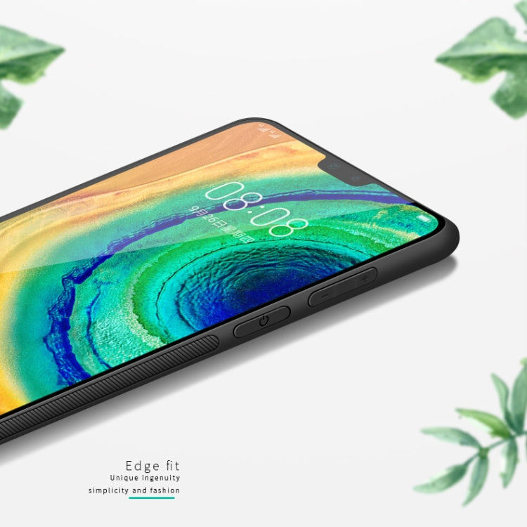 For Huawei Mate 30 5G (Leather) PINWUYO Zun Series PC + TPU + Skin Waterproof Anti-fall All-inclusive Protective Case(Black) by PINWUYO