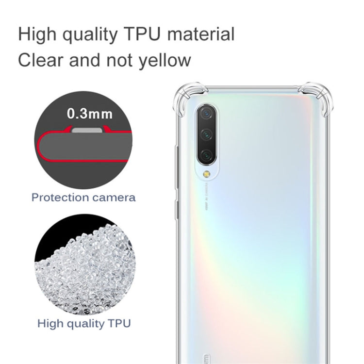 For Xiaomi Mi 10 Pro Four-Corner Anti-Drop Ultra-Thin Transparent TPU Phone Case(Transparent) - Xiaomi Cases by buy2fix | Online Shopping UK | buy2fix