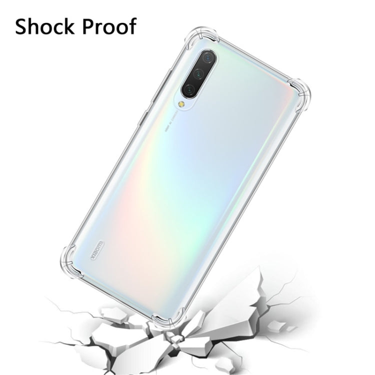 For Xiaomi Mi 10 Pro Four-Corner Anti-Drop Ultra-Thin Transparent TPU Phone Case(Transparent) - Xiaomi Cases by buy2fix | Online Shopping UK | buy2fix