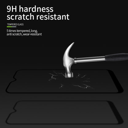 For Galaxy A01 PINWUYO 9H 2.5D Full Screen Tempered Glass Film(Black) - Galaxy Tempered Glass by PINWUYO | Online Shopping UK | buy2fix