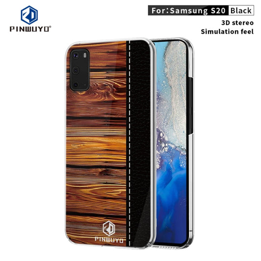 For Galaxy S20 PINWUYO Pindun Series Slim 3D Flashing All-inclusive PC Case(Black) - Galaxy Phone Cases by PINWUYO | Online Shopping UK | buy2fix