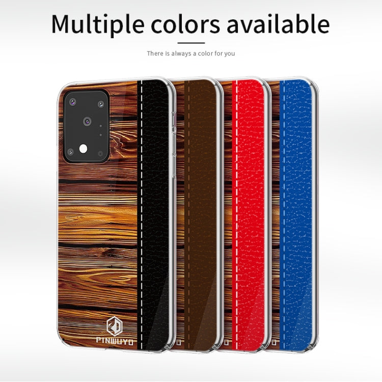 For Galaxy S20 Ultra PINWUYO Pindun Series Slim 3D Flashing All-inclusive PC Case(Blue) - Galaxy Phone Cases by PINWUYO | Online Shopping UK | buy2fix