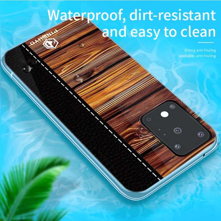 For Galaxy S20 Ultra PINWUYO Pindun Series Slim 3D Flashing All-inclusive PC Case(Brown) - Galaxy Phone Cases by PINWUYO | Online Shopping UK | buy2fix