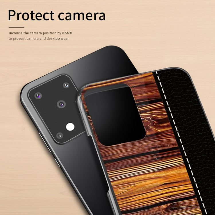 For Galaxy S20 Ultra PINWUYO Pindun Series Slim 3D Flashing All-inclusive PC Case(Brown) - Galaxy Phone Cases by PINWUYO | Online Shopping UK | buy2fix