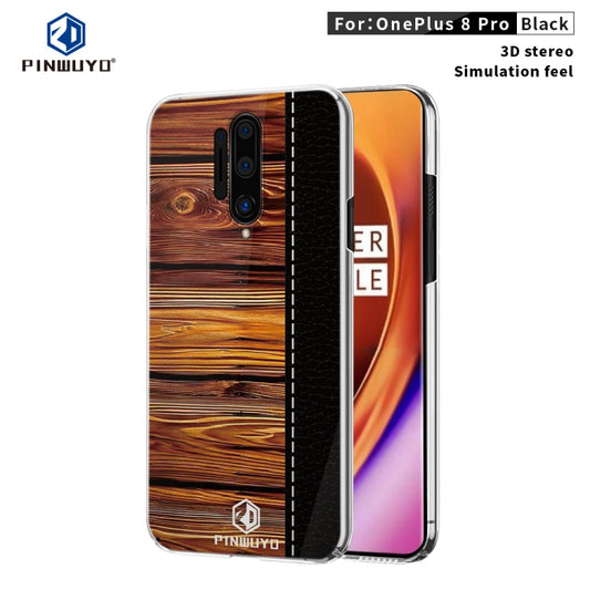 For OnePlus 8 Pro PINWUYO Pindun Series Slim 3D Flashing All-inclusive PC Case(Black) - OnePlus Cases by PINWUYO | Online Shopping UK | buy2fix