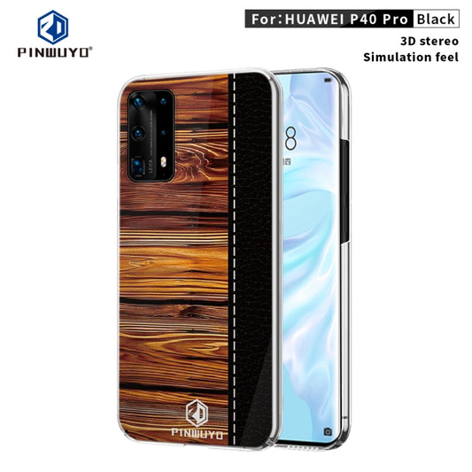 For Huawei P40 Pro PINWUYO Pindun Series Slim 3D Flashing All-inclusive PC Case(Black) - Huawei Cases by PINWUYO | Online Shopping UK | buy2fix