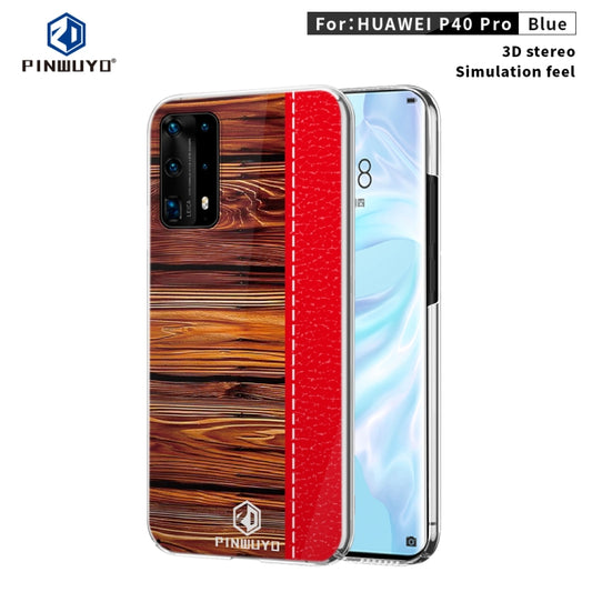 For Huawei P40 Pro PINWUYO Pindun Series Slim 3D Flashing All-inclusive PC Case(Red) - Huawei Cases by PINWUYO | Online Shopping UK | buy2fix