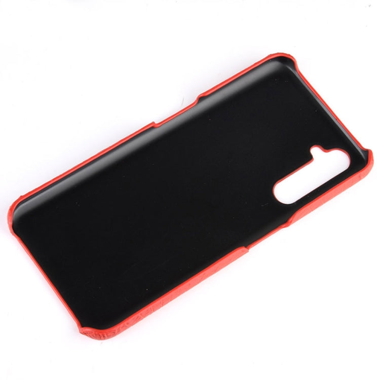 For Oppo Realme 6 Pro Shockproof Crocodile Texture PC + PU Case(Blue) - Realme Cases by buy2fix | Online Shopping UK | buy2fix