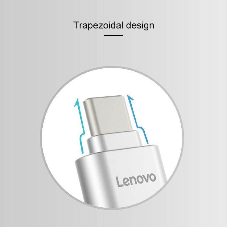 Lenovo D201 USB-C / Type-C To TF Card Reader - Card Reader by Lenovo | Online Shopping UK | buy2fix