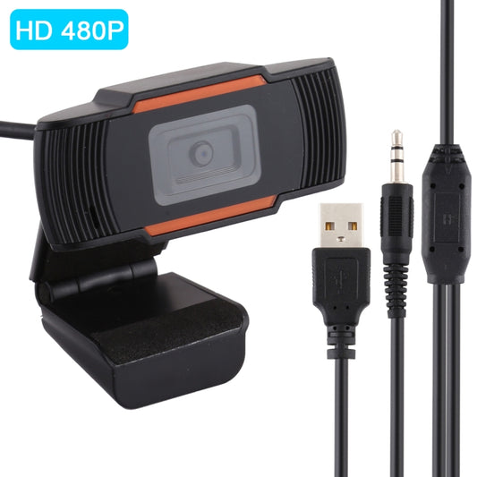 Webcam HD 480P PC Camera for Skype for Android TV Rotatable Computer Camera USB Web Cam by buy2fix