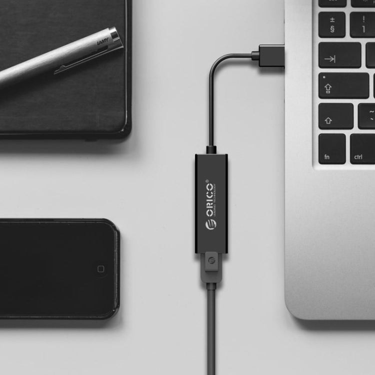 ORICO UTJ-U2 USB2.0 Fast Ethernet Network Adapter - USB 2.0 HUB by ORICO | Online Shopping UK | buy2fix