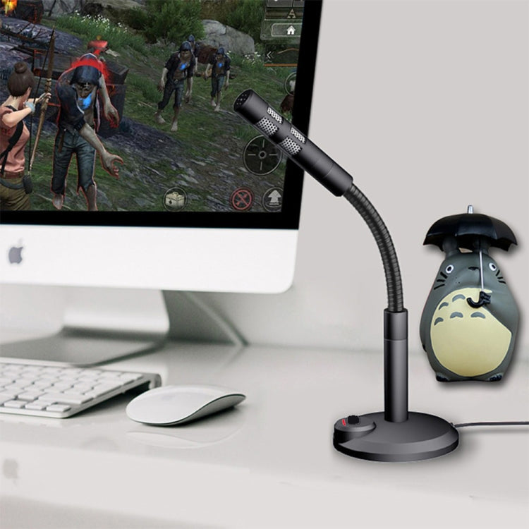 Mini Microphone Micro Voice Changer USB Gaming Condenser Microphone for Computer by buy2fix