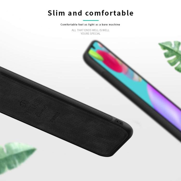 For Galaxy A41 PINWUYO Zun Series PC + TPU + Skin Waterproof And Anti-fall All-inclusive Protective Shell(Brown) by PINWUYO