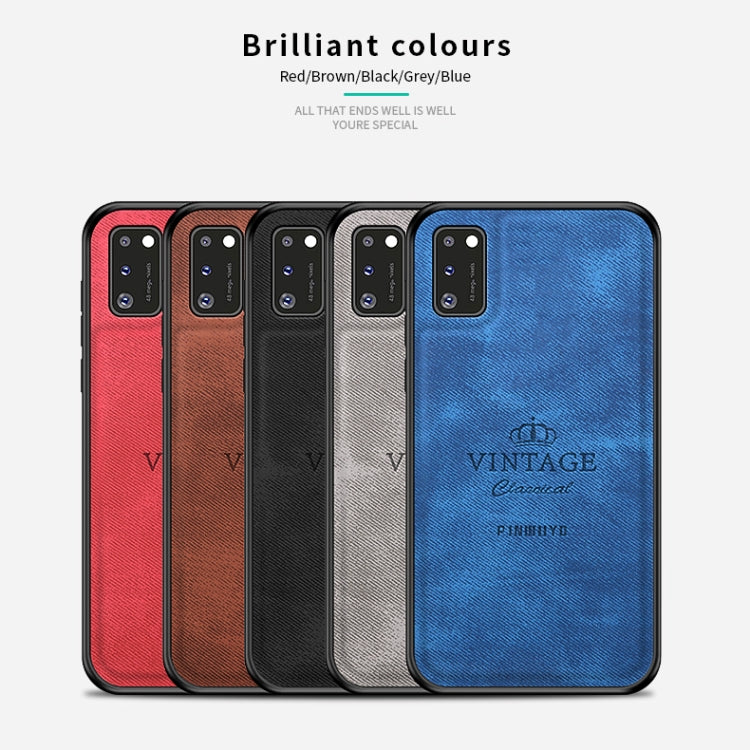 For Galaxy A41 PINWUYO Zun Series PC + TPU + Skin Waterproof And Anti-fall All-inclusive Protective Shell(Gray) - Galaxy Phone Cases by PINWUYO | Online Shopping UK | buy2fix