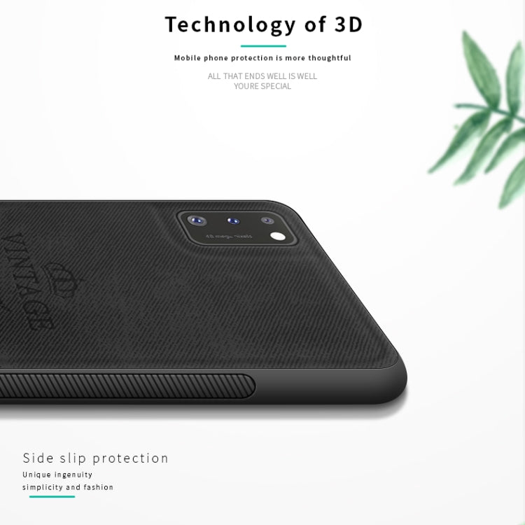 For Galaxy A41 PINWUYO Zun Series PC + TPU + Skin Waterproof And Anti-fall All-inclusive Protective Shell(Gray) - Galaxy Phone Cases by PINWUYO | Online Shopping UK | buy2fix