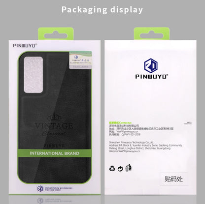 For Huawei P40 PINWUYO Zun Series PC + TPU + Skin Waterproof And Anti-fall All-inclusive Protective Shell(Blue) - Huawei Cases by PINWUYO | Online Shopping UK | buy2fix