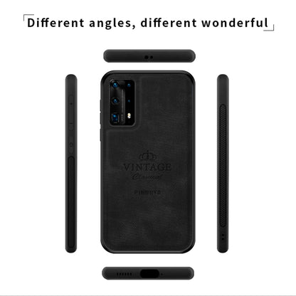 For Huawei P40 pro / P40pro+ PINWUYO Zun Series PC + TPU + Skin Waterproof And Anti-fall All-inclusive Protective Shell(Gray) - Huawei Cases by PINWUYO | Online Shopping UK | buy2fix