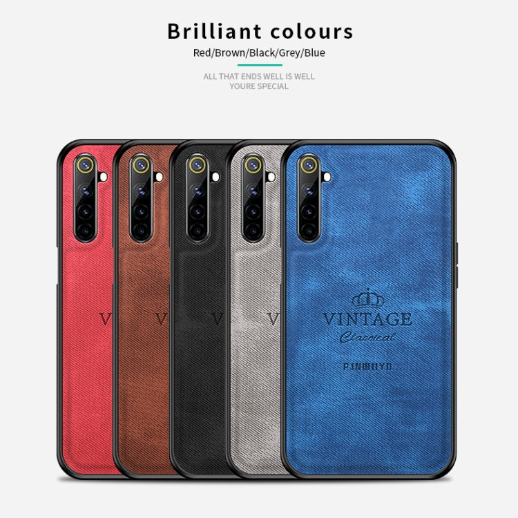 For OPPO Realme 6 Pro PINWUYO Zun Series PC + TPU + Skin Waterproof And Anti-fall All-inclusive Protective Shell(Brown) - Realme Cases by PINWUYO | Online Shopping UK | buy2fix
