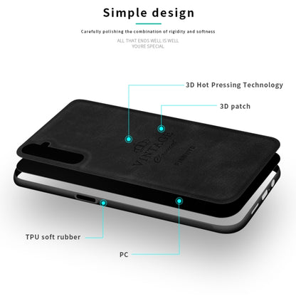 For OPPO Realme 6 Pro PINWUYO Zun Series PC + TPU + Skin Waterproof And Anti-fall All-inclusive Protective Shell(Brown) - Realme Cases by PINWUYO | Online Shopping UK | buy2fix