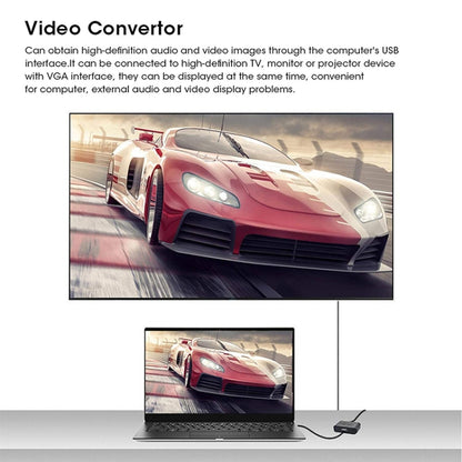 USB3.0 TO HDMI+VGA Adapter by buy2fix