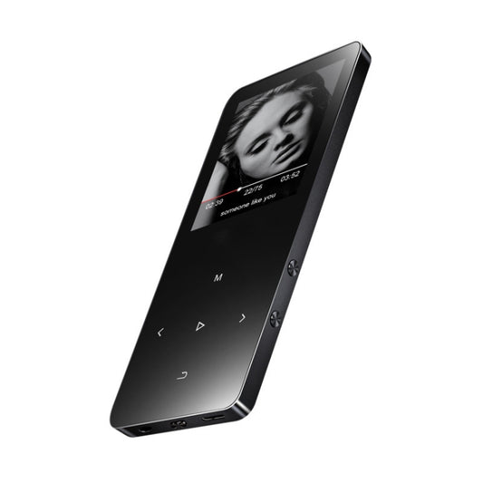 X2 1.8 inch Touch Screen Metal Bluetooth MP3 MP4 Hifi Sound Music Player 8GB(Black) - MP4 Player by buy2fix | Online Shopping UK | buy2fix