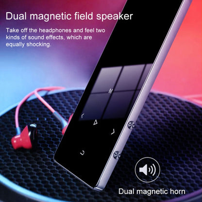 X2 16GB 1.8 inch Touch Screen Metal Bluetooth MP3 MP4 Hifi Sound Music Player (Blue) - MP4 Player by buy2fix | Online Shopping UK | buy2fix