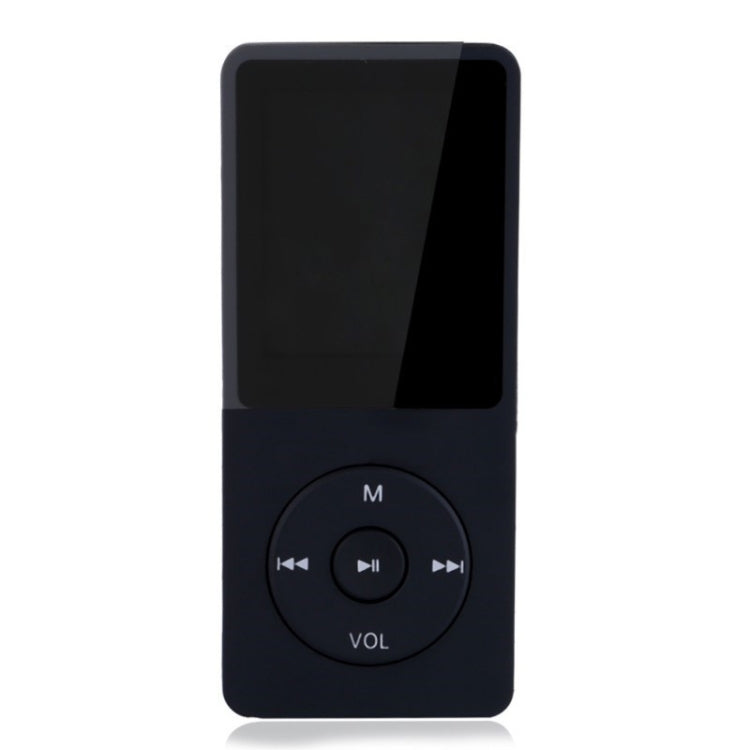 Fashion Portable LCD Screen FM Radio Video Games Movie MP3 MP4 Player Mini Walkman, Memory Capacity:4GB(Black) - MP3 Player by buy2fix | Online Shopping UK | buy2fix