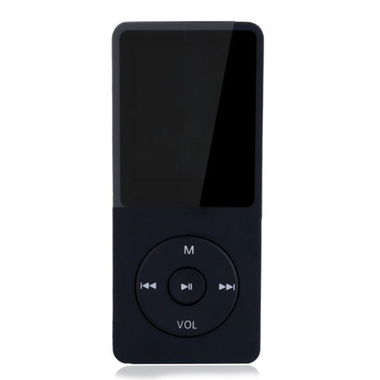 Fashion Portable LCD Screen FM Radio Video Games Movie MP3 MP4 Player Mini Walkman, Memory Capacity:4GB(Black) - MP3 Player by buy2fix | Online Shopping UK | buy2fix