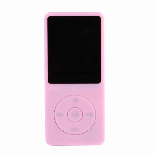 Fashion Portable LCD Screen FM Radio Video Games Movie MP3 MP4 Player Mini Walkman, Memory Capacity:4GB(Pink) - MP3 Player by buy2fix | Online Shopping UK | buy2fix