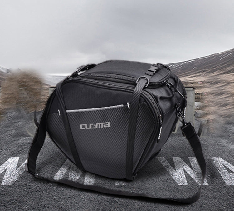 Motorcycle Bags for Yamaha NVX155 NVX 155  AEROX 2018 Tank Bag Waterproof Store Content Bag Travelling Scooter Tunnel Bag(Black) - Bags & Luggages by CUCYMA | Online Shopping UK | buy2fix