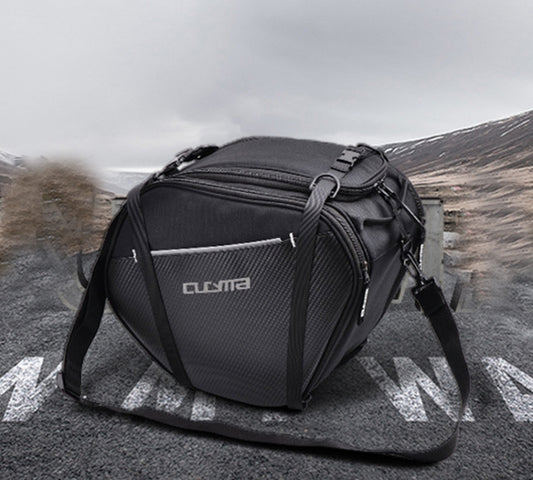 Motorcycle Bags for Yamaha NVX155 NVX 155  AEROX 2018 Tank Bag Waterproof Store Content Bag Travelling Scooter Tunnel Bag(Black) - Bags & Luggages by CUCYMA | Online Shopping UK | buy2fix
