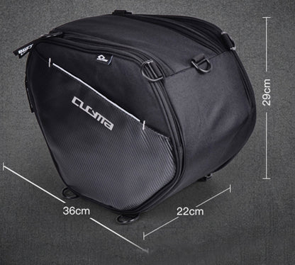 Motorcycle Bags for Yamaha NVX155 NVX 155  AEROX 2018 Tank Bag Waterproof Store Content Bag Travelling Scooter Tunnel Bag(Black) - Bags & Luggages by CUCYMA | Online Shopping UK | buy2fix