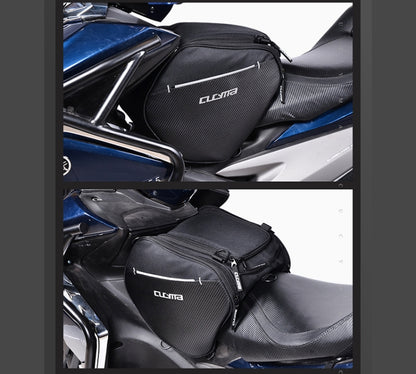Motorcycle Bags for Yamaha NVX155 NVX 155  AEROX 2018 Tank Bag Waterproof Store Content Bag Travelling Scooter Tunnel Bag(Black) - Bags & Luggages by CUCYMA | Online Shopping UK | buy2fix