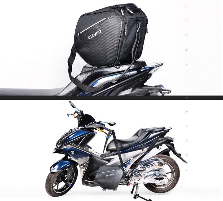 Motorcycle Bags for Yamaha NVX155 NVX 155  AEROX 2018 Tank Bag Waterproof Store Content Bag Travelling Scooter Tunnel Bag(Black) - Bags & Luggages by CUCYMA | Online Shopping UK | buy2fix
