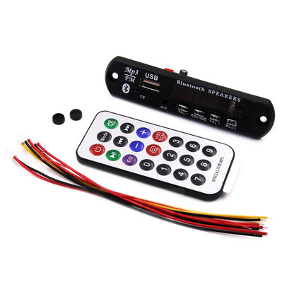 12V MP3 WMA Decoder Board Audio Module USB TF Radio with Bluetooth for Car accessories - MP3 Player by buy2fix | Online Shopping UK | buy2fix