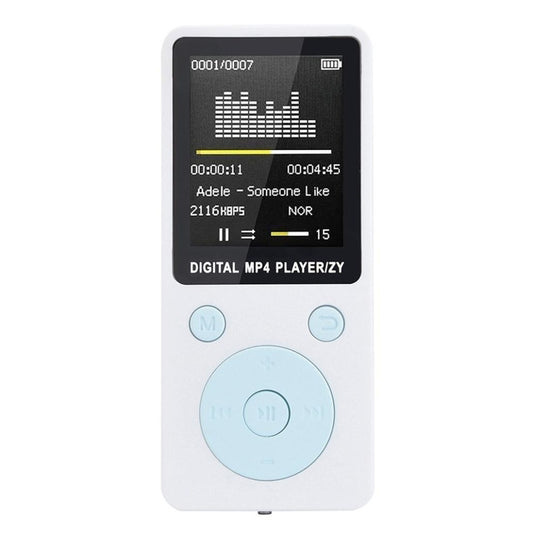 Portable MP4 Lossless Sound Music Player FM Recorder Walkman Player Mini Support Music, Radio, Recording, MP3, TF Card, No Memory(White) - MP3 Player by buy2fix | Online Shopping UK | buy2fix