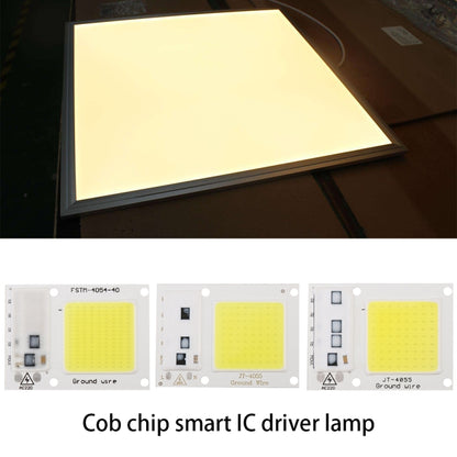 High Power 220V LED FloodlightCool/Warm White COB LED Chip IP65 Smart IC Driver Lamp(15W white) by buy2fix