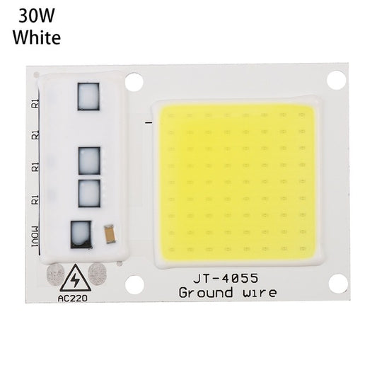 High Power 220V LED FloodlightCool/Warm White COB LED Chip IP65 Smart IC Driver Lamp(30W white) - Celling Lights & Chandeliers by buy2fix | Online Shopping UK | buy2fix