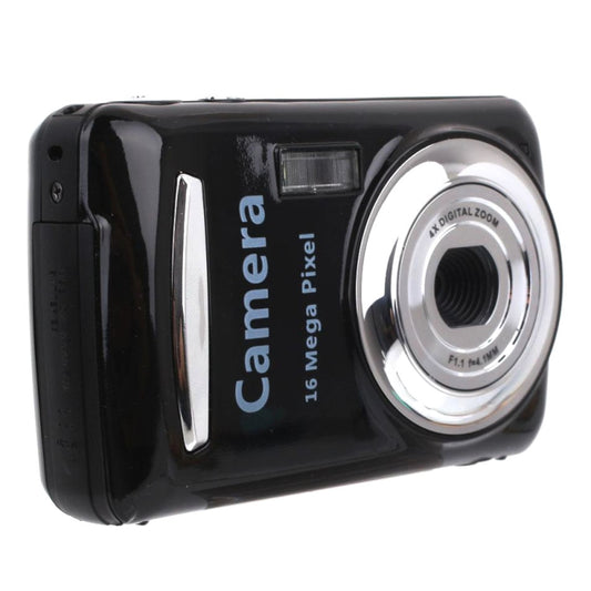 2.4 Inch 16MP 720P Mini LSR Cam Digital Camera for Kids Baby Cute Cartoon Multifunction Toy Camera Children Birthday(Black) - Children Cameras by buy2fix | Online Shopping UK | buy2fix