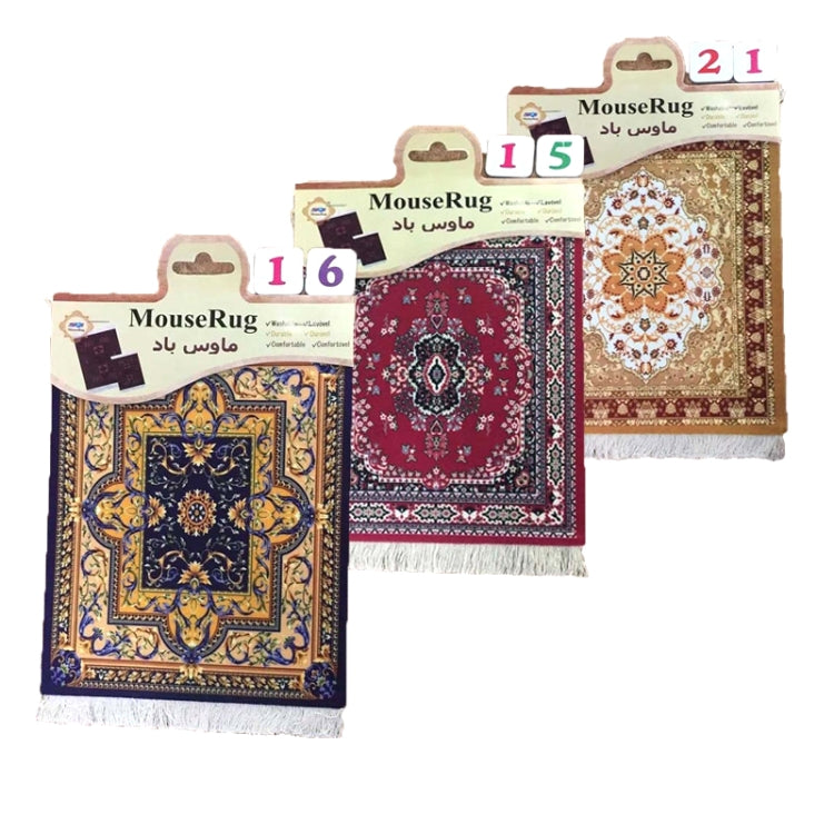 Mini Woven Rug Mat Retro Style Mouse Pad, Ramdom Color Delivery - Mouse Pads by buy2fix | Online Shopping UK | buy2fix